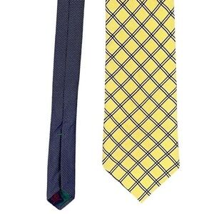 Tommy Hilfiger Tie Mens 58 Silk USA Made Vintage Y2K Preppy Designer Classic